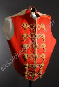 Officer's stable dress vest. Royal Gloucestershire