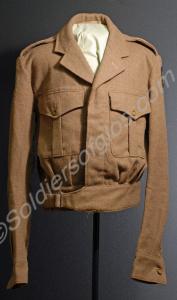 Yeoman's battle dress blouse with Wessex Brigade s