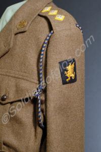 Captain's battle dress blouse with Wessex Brigade