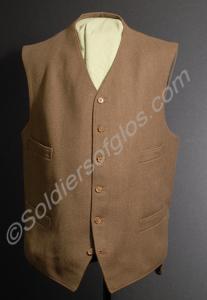 Officer's service dress vest waistcoat. Royal Glou