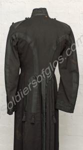 Officer's undress frock coat, rear view. Royal Glo