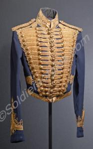 Officer's full dress dolman. Royal Gloucestershire