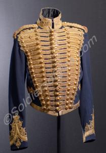 Officer's full dress dolman. Royal Gloucestershire