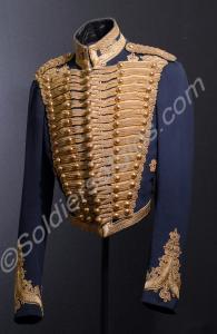 Officer's full dress dolman. Royal Gloucestershire