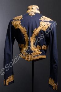 Officer's full dress dolman. Royal Gloucestershire