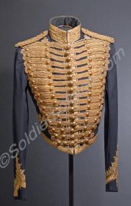 Officer's full dress dolman. Royal Gloucestershire