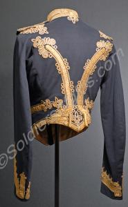 Officer's full dress dolman. Royal Gloucestershire