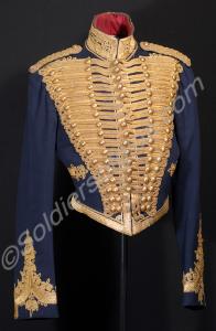 Officer's full dress dolman. Royal Gloucestershire