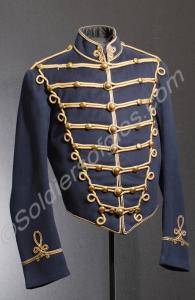 Yeoman's full dress dolman with gold lace. Royal G