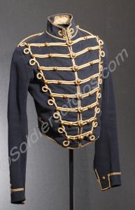Yeoman's full dress dolman with gold lace. Royal G