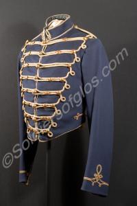 Yeoman's full dress dolman with gold lace. Royal G