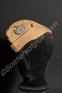 Officer's field service cap, as worn in the Glouce