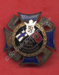 German badge for service in Finland. 1941-1944.