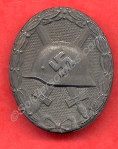 German silver wound badge, 3 or 4 wounds. 1939.
