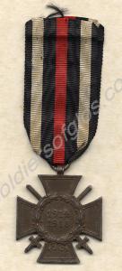 German War Merit Cross II with swords. 1914-1918.