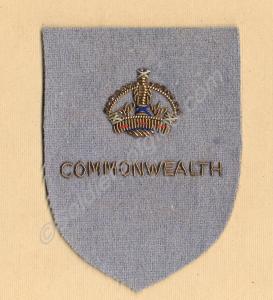 Formation sign of the Commonwealth Division. Korea