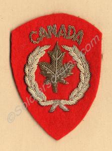 Formation sign of the Canadian 25th Brigade. Korea