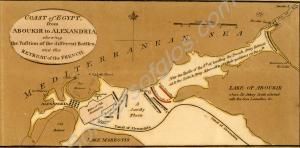 Print - "Coast of Egypt from Aboukir to Alexandria