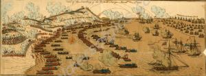 Print - "View of the Landing of British Troops Mar