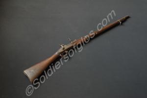 Enfield or Tower percussion rifled musket, .577 ca
