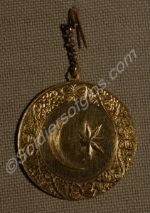 Ottoman Turkish Order of the Crescent. Presented b