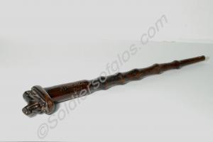 Stick carved with a Gloucestershire Regiment sphin