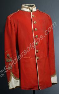Bandmaster's full dress tunic. Gloucestershire Reg
