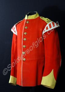 Bandsman's tunic. 5th (Territorial) Battalion, The