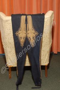 Officer's levee breeches. Royal Gloucestershire Hu