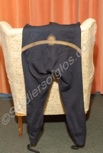 Officer's levee breeches, rear view. Royal Glouces