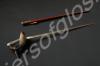 Officer's 1908 pattern cavalry sword and leather s