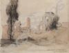 HQ billet at Beaumetz, March 21 1918. - Sketch mad