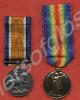 Group of two medals;  1914-18 British Medal and ri