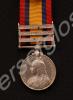 Queen's South Africa Medal with three clasps for C