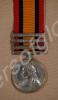 Queen's South Africa Medal with three clasps for C