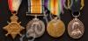 Group of four medals; 1914-1915 Star, British War