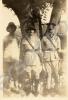 Company Sergeant Major George Walkley and two offi