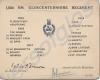 Active Service Card to certify that 240746 Sergean