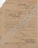 Army form B104-83 1918.  "Missing in Action" form