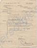 War Office effects form 45b 1919, sent to Sgt. App