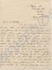 Letter from Blanche to her brother. 35455 Private