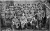 Group of soldiers outside building. c. 1915.