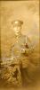 Soldier wearing Imperial Service Tablet.  4th (Ter