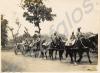 Indian artillery on the march. India or Burma, 193