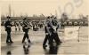 Colour Party march past. Gloucestershire Regiment.