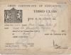 Army Certificate of Education, Third Class.  51796