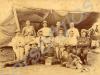 Cricket team with Company Sergeant-Major William W