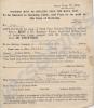 Application form for railway ticket dated 10th Jan