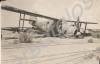 Fairey Albacore crashed in the desert.  Royal Glou