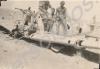 Messerschmidt Bf 109E crashed in the desert.  Roya